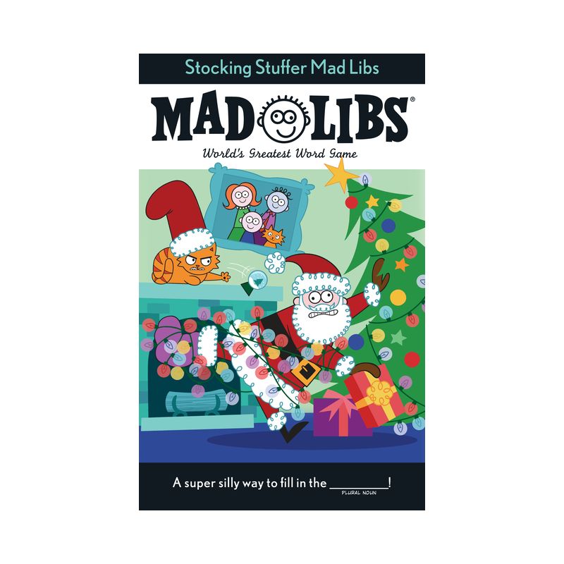 Stocking Stuffer Mad Libs - by  Leigh Olsen (Paperback), 1 of 2