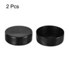 Unique Bargains Vinyl Rubber Screw Thread Bolt Plug Round Tube Insulated Protective Caps 2 Pcs - 2 of 4
