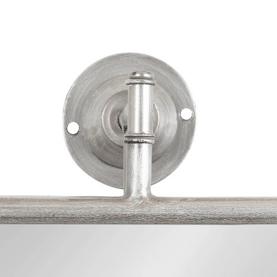 Darbridge Silver Rectangular Pivot Bathroom Vanity Mirror