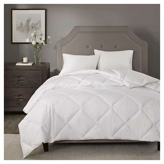 1000 Thread Count Cotton Blend Quilted Down Alternative Comforter : Target