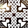 Slickblue Celtic Metal Wall Art – 12" Round Hanging Decor in 8 Irish Designs & 4 Finish Options for Home - 4 of 4