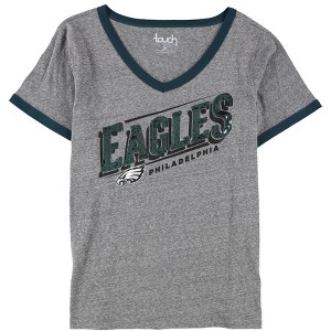 Touch by G-III Womens Eagles Sequined Embellished T-Shirt - 1 of 2