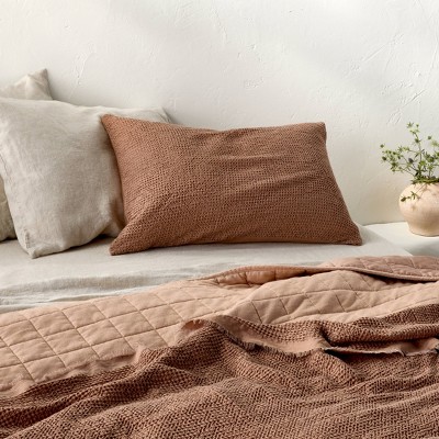 Textured Waffle Pillow Sham - Casaluna™