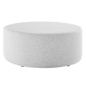 Modway Tilden 16 in. Round Performance Velvet Upholstered Ottoman - 1 of 4