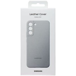 Samsung Official Leather Cover for Samsung Galaxy (S22+) - Light Gray - 1 of 1