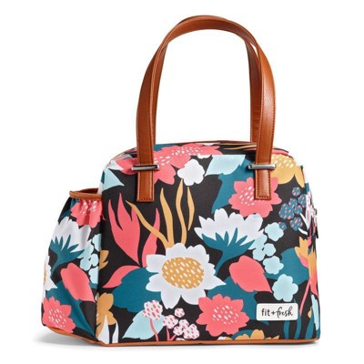 coral lunch bag