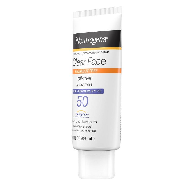 Neutrogena Clear Face Liquid Sunscreen Lotion - 3 fl oz, 6 of 14