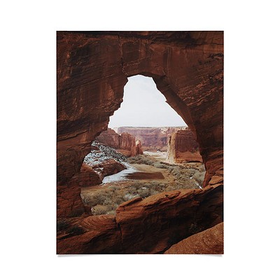 Kevin Russ Window Rock 18" x 24" Unframed Poster - Society6