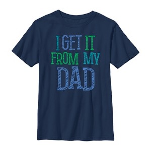 Boy's Lost Gods Father's Day Get it From Dad T-Shirt - 1 of 3
