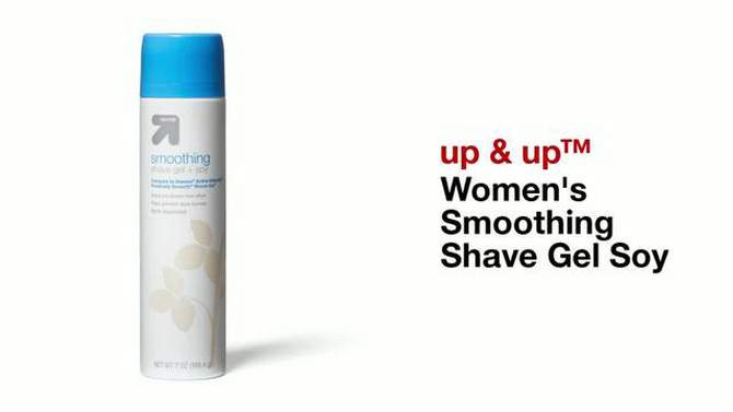 Women&#39;s Smoothing Shave Gel Soy - 7oz - up &#38; up&#8482;, 2 of 7, play video