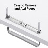 HITOUCH BUSINESS SERVICES 2.75"W Prong Fastener Compressors Silver 100/Pack 44411 - 3 of 4