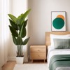 Gulches 63in Artificial Bird of Paradise Tree Set of 2 in Pot Green Plastic Foliage Indoor Outdoor Tropical Decor - 4 of 4