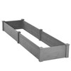 LOVMOR Over Ground Raised Garden Bed 96x28x10'', Large Long Planter Box for Outdoor, Tool-Free Assembly - 3 of 4