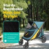 Itopfox Easy Fold Dual Entry Pet Stroller for Large & Medium Dogs with One-Foot Brake, All Terrain Wagon Cart with Air Mesh, Ideal for Senior Pets - 4 of 4