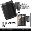 Mount-It! Adjustable Speaker Wall Mount Compatible with SONOS One, One SL and Play:1 | Low-Profile, Adjustable Tilt & Swivel Speaker Mount | Single - 4 of 4