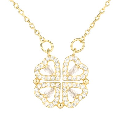 Transformable and Doubly Functional Clover Necklace