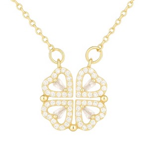 Transformable and Doubly Functional Clover Necklace - 1 of 4