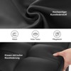 Bekrvio High-Back Faux Leather Dining Chairs Set of 4 - Modern Sturdy, Upholstered with Deep Sponge Seat, Metal Legs for Kitchen/Dining/Living Room - 3 of 4
