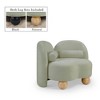 Meridian Furniture,Daphne Chenille Fabric Chair - 2 of 4