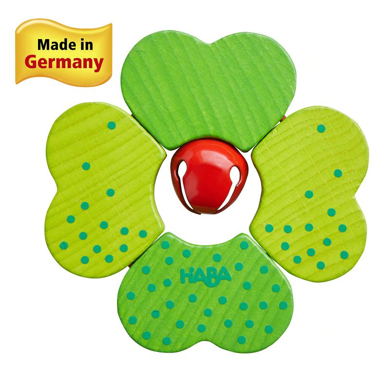 HABA Clutching Toy Shamrock (wood)  (Made in Germany), 5 of 6