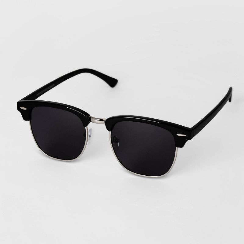 Men's Retro Browline Sunglasses - Goodfellow & Co™, 2 of 3