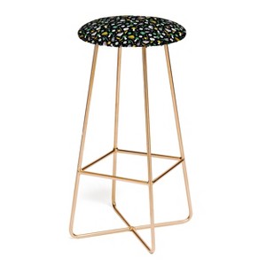 Charly Clements Magic Mushroom Forest Pattern Bar Stool - Deny Designs - 1 of 2