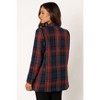 Petal and Pup Womens Vivienne Plaid Blazer - 3 of 4