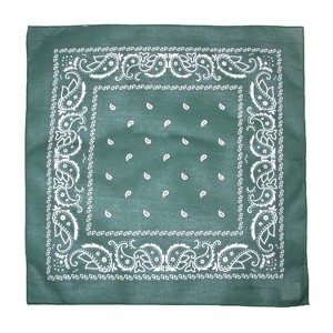 CTM Cotton Paisley All-Purpose Bandanas (Pack of 5 of Same Color) - 1 of 4