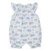 Girl Short Smocked Romper - kissy kissy - 2 of 2