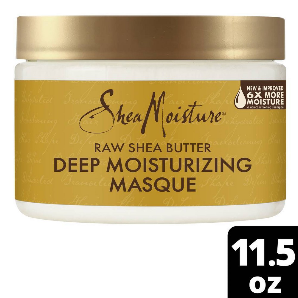 Photos - Hair Product Shea Moisture SheaMoisture Raw Shea Butter Moisturizing Hair Mask - 11.5oz 