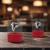 NFL Atlanta Falcons 14oz Rocks Glass Set with Silicone Grip - 2pc - 2 of 3