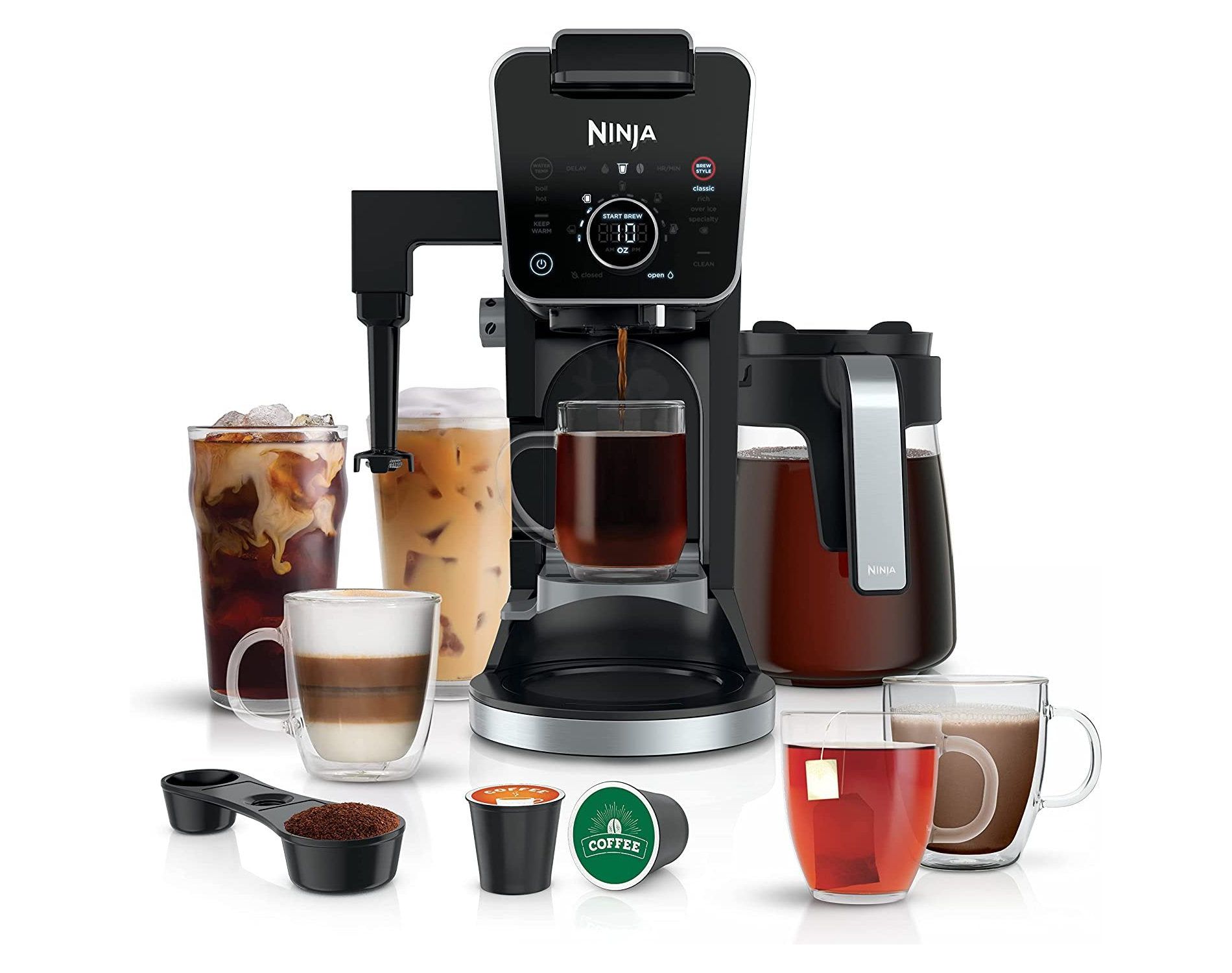 Ninja DualBrew Pro Specialty 12-Cup Drip Coffee Maker (Factory Refurbished)