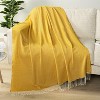 PAVILIA Knit Textured Soft Throw Blanket for Sofa, Living Room Decor, and Bed - 2 of 4