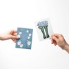 Everyday Assorted Greeting Card Pack (3ct) "Flowers, Bunnies, Rain Boots" by Ramus & Co - 2 of 4