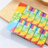 HTUTWOO 20-Pack Rainbow 2b Pencil Erasers Soft Pvc Material Non-Feathered Stationery For Writing Drawing Office Study Supplies - 4 of 4