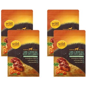 Wild Harvest Dog Food Lamb and Brown Rice Recipe with Carrots - Case of 4/4 lb - 1 of 1