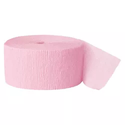 Light Pink Crepe Streamer - Spritz™