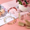 JDICTION 6PCS Round C Font Silicone Bracelet Molds, Large Resin Jewelry Casting Set For DIY Bangle Crafts In 6 Sizes - 3 of 4