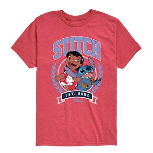 Boys' - Disney - Stitch Collegiate Group Short Sleeve Graphic T-Shirt - 1 of 4