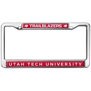 Utah Tech Mascot Full Size Standard License Plate Metal Frame - 1 of 4