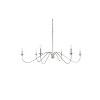 Elegant Lighting Rohan 60 inch chandelier in Polished Nickel - 3 of 4