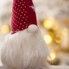 NAYSAYE Party Decoration and Accessories Christmas Gnomes Decoration Set for Holiday Celebration, White and Red, 4.3"*20.1"*0.7" - 3 of 4