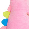Small Pink Plush Dinosaur Stuffed Animal Toy for Gifts, 10 In Dinosaur Stuffed Animal - 4 of 4