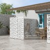 Dovelina Outdoor Freestanding Metal Privacy Screen Decorative Garden Fence - 2 of 4