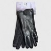 London Fog Women’s Leather Touchscreen Gloves – Winter Dress Gloves, Soft Lined, Warm & Elegant Cold Weather Gloves - 4 of 4