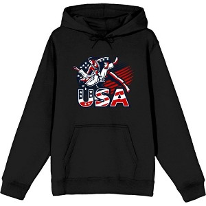 Team USA Judo Adult Long Sleeve Hoodie - 1 of 2