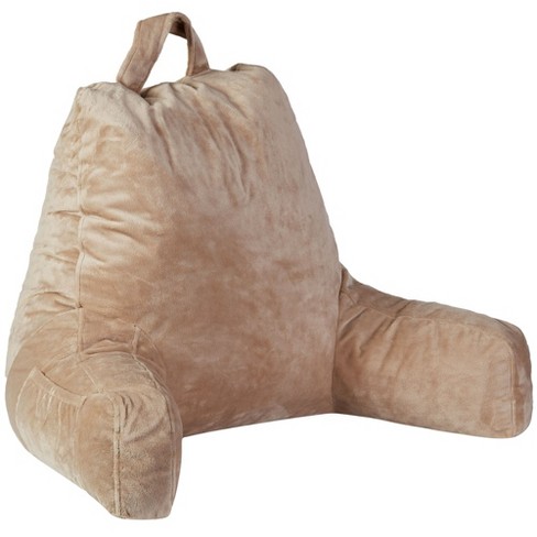 Cheer Collection Back Support Wedge Pillow With Adjustable Neck Pillow,  Taupe : Target