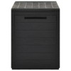 vidaXL Patio Storage Box Anthracite 38.7"x17.3"x21.7" - 4 of 4