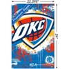 Trends International NBA Oklahoma City Thunder - Maximalist Logo 23 Unframed Wall Poster Prints - 3 of 4