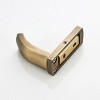 Phiestina Vintage Brass Robe Hooks Pack 4 - 4 of 4